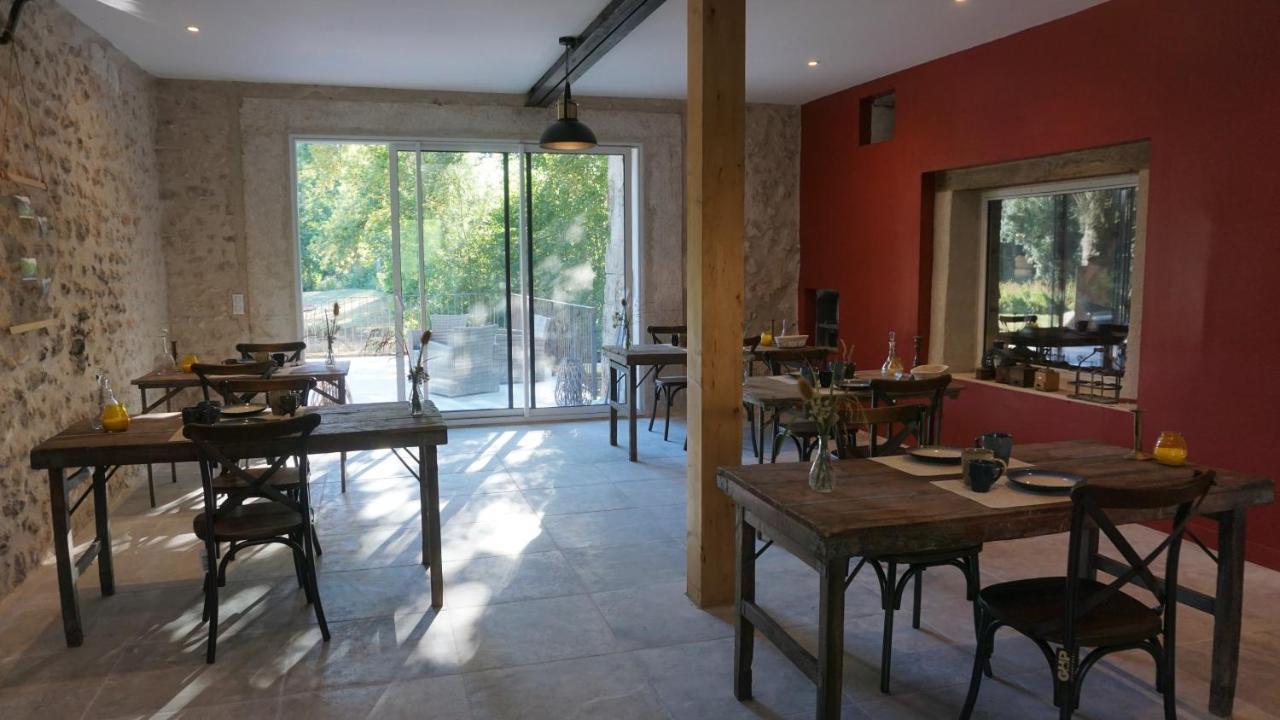Le Moulin De Moquesouris - Chambres D'Hotes Et Table D'Hote Nazelles-Negron Екстериор снимка